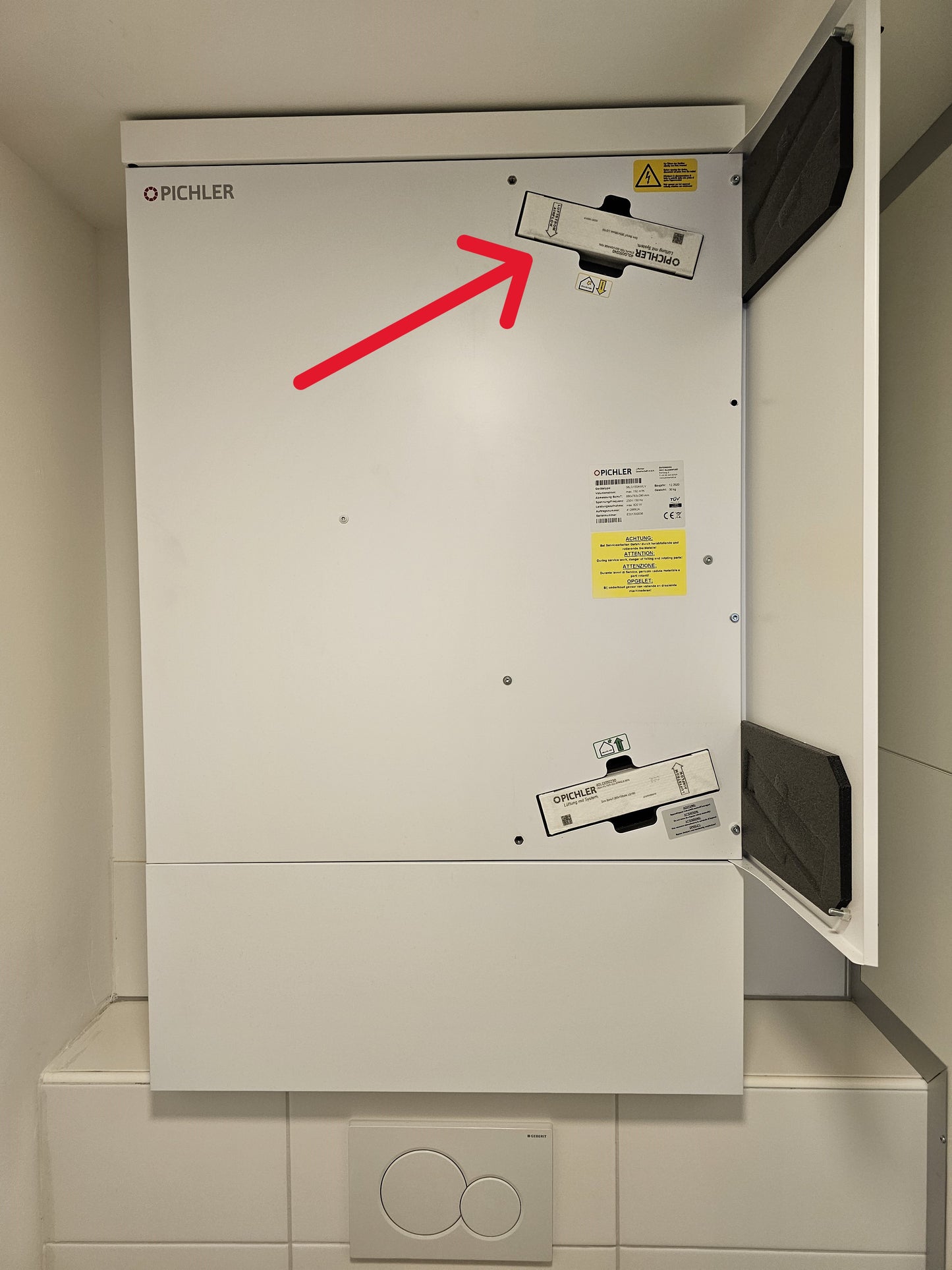 Pichler LG150 Original Abluftfilter