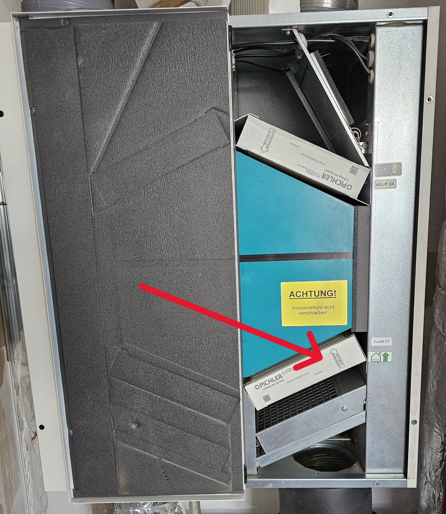 Pichler LG180 Zuluftfilter F7