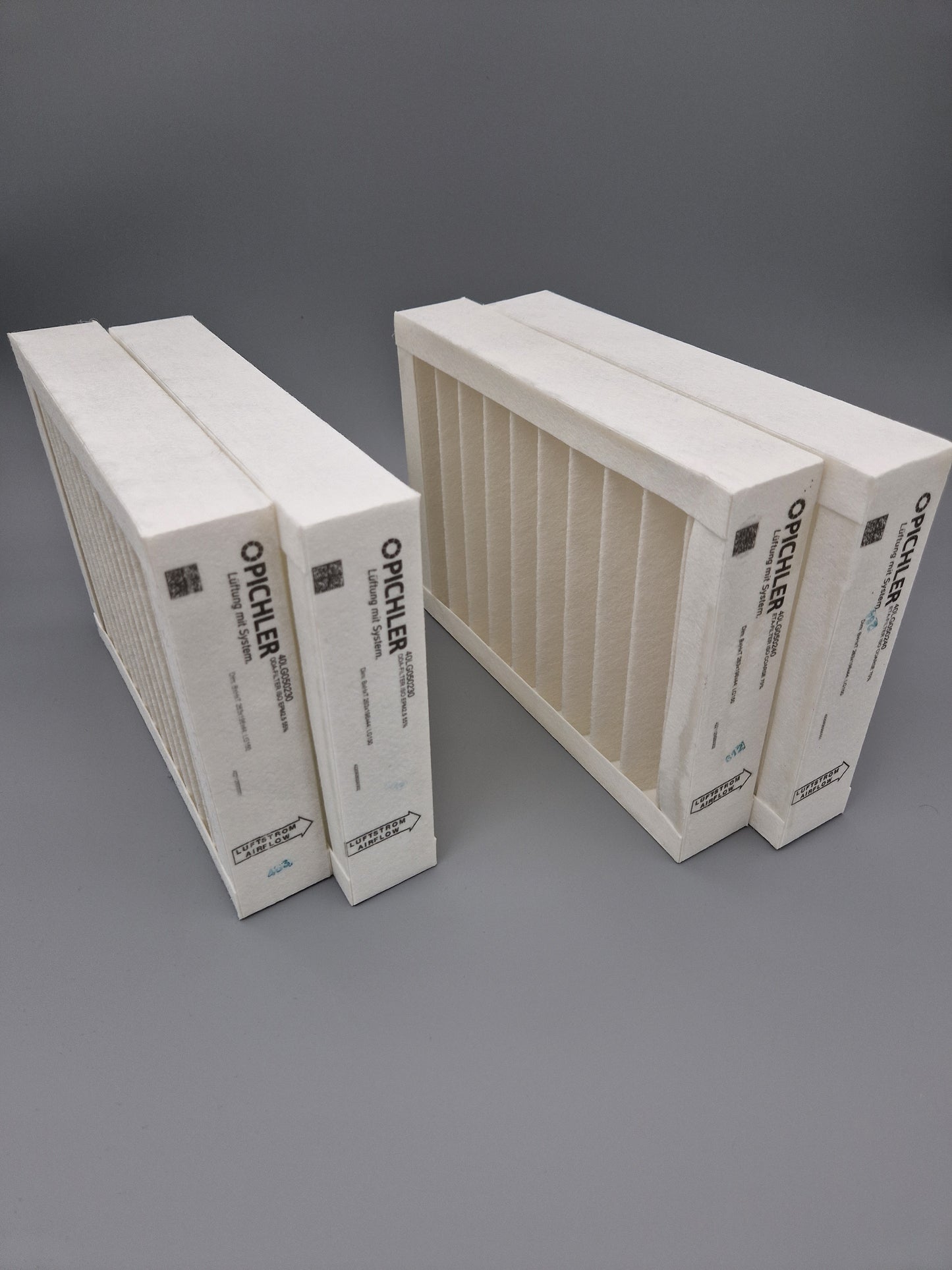 Pichler LG150 ORIGINAL Filterset bestehend aus 2xAbluft + 2xZuluft