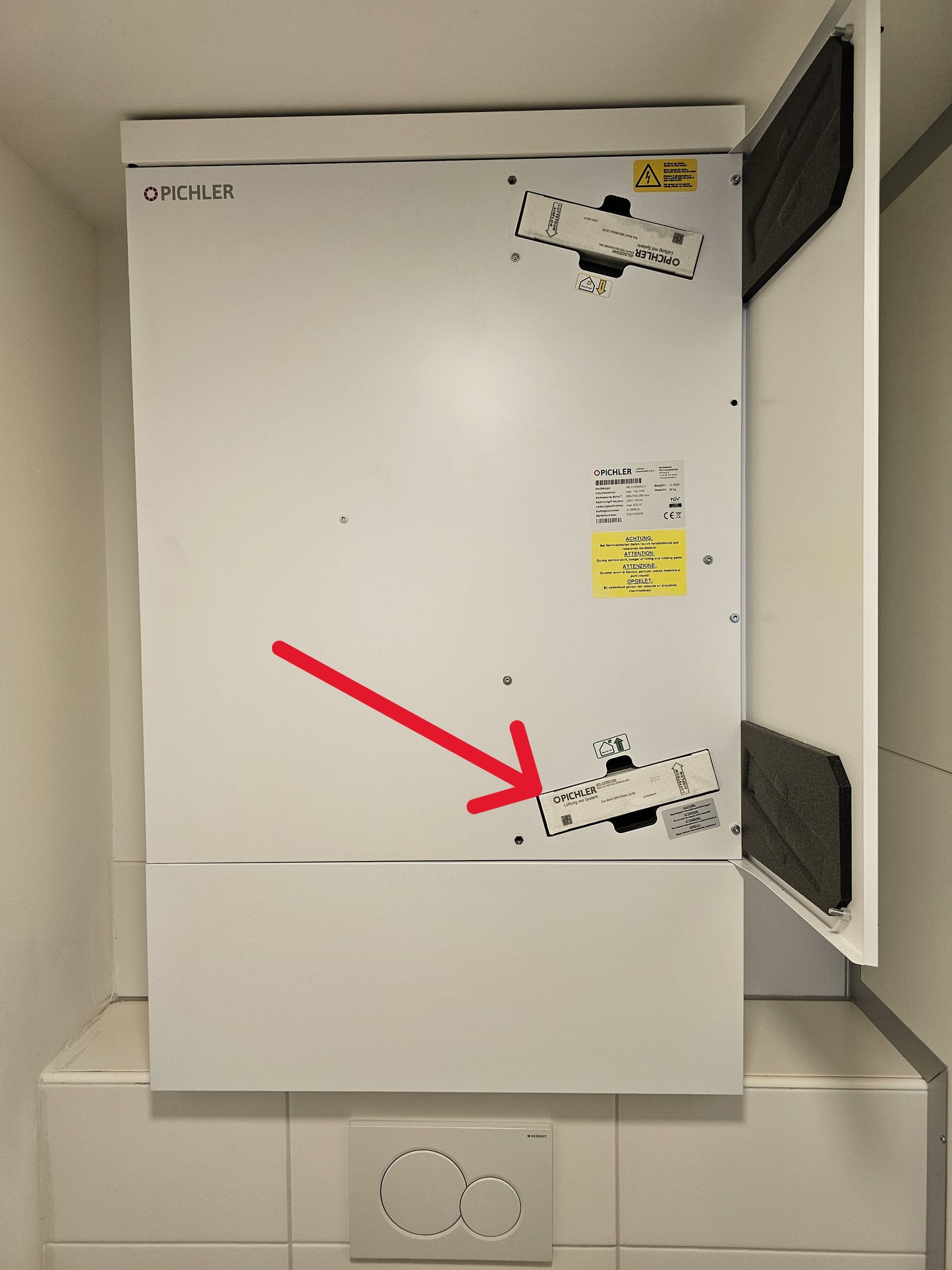 Pichler LG150 Original Zuluftfilter